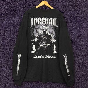 I Prevail Nail Me To My Throne L/S Shirt Size XXXL